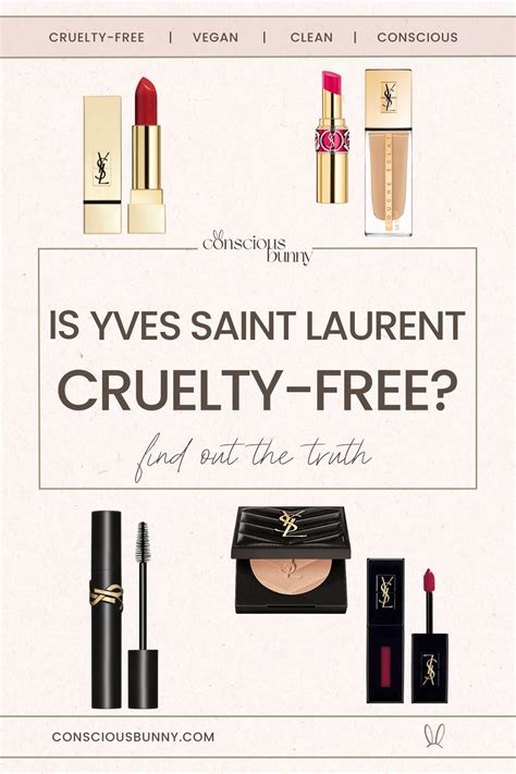 is YSL cruelty free